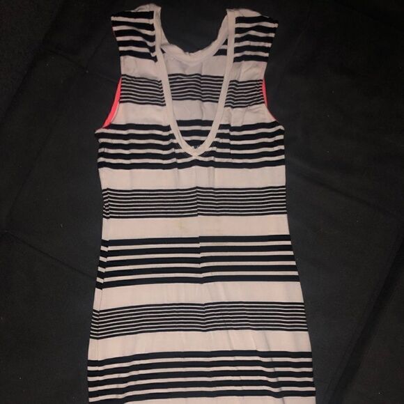 Dolce Vita Small Tank Racerback Stripe Dress - NEW - Picture 2 of 4